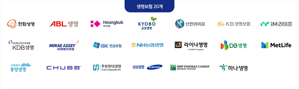 생명보험 제휴사