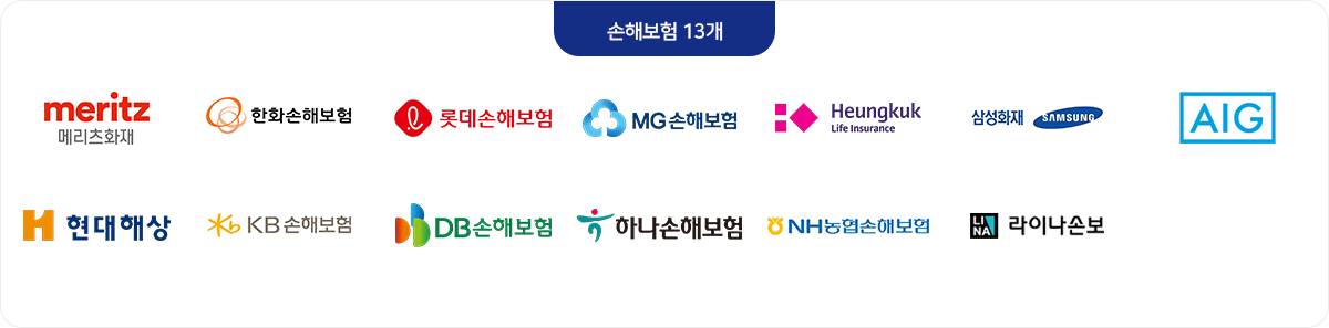 손해보험 제휴사