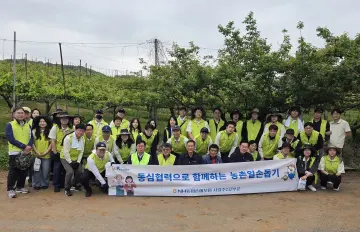 NH농협손해보험, 영농철 ‘농촌 일손돕기’ 나서