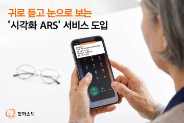 한화손보, ‘시각화 ARS’ 서비스 도입… “실시간 자막으로 콜센터 안내 본다”